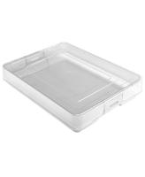 Контейнер для документов А4 с защелками прозрачный