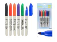 Набор маркеров 6 цв. супер острый тонкий