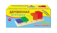 Игрушка дер." ПРЯМОУГОЛЬНИКИ " пирамидки