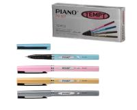 Ручка масл. PIANO TEMPT цв корпус ассорти, 0,5 mm, синяя