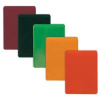 Обложка-карман для проездных документов и карт, двусторон., 69*92 мм, ПВХ, цветн.ассорти